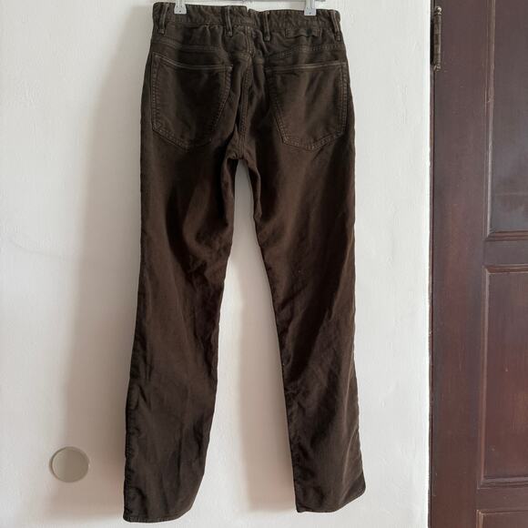 INCOTEX by Slowear | Brown Cotton Twill Ray Regular 5 Pocket Pants Size 30 - Picture 4 of 8